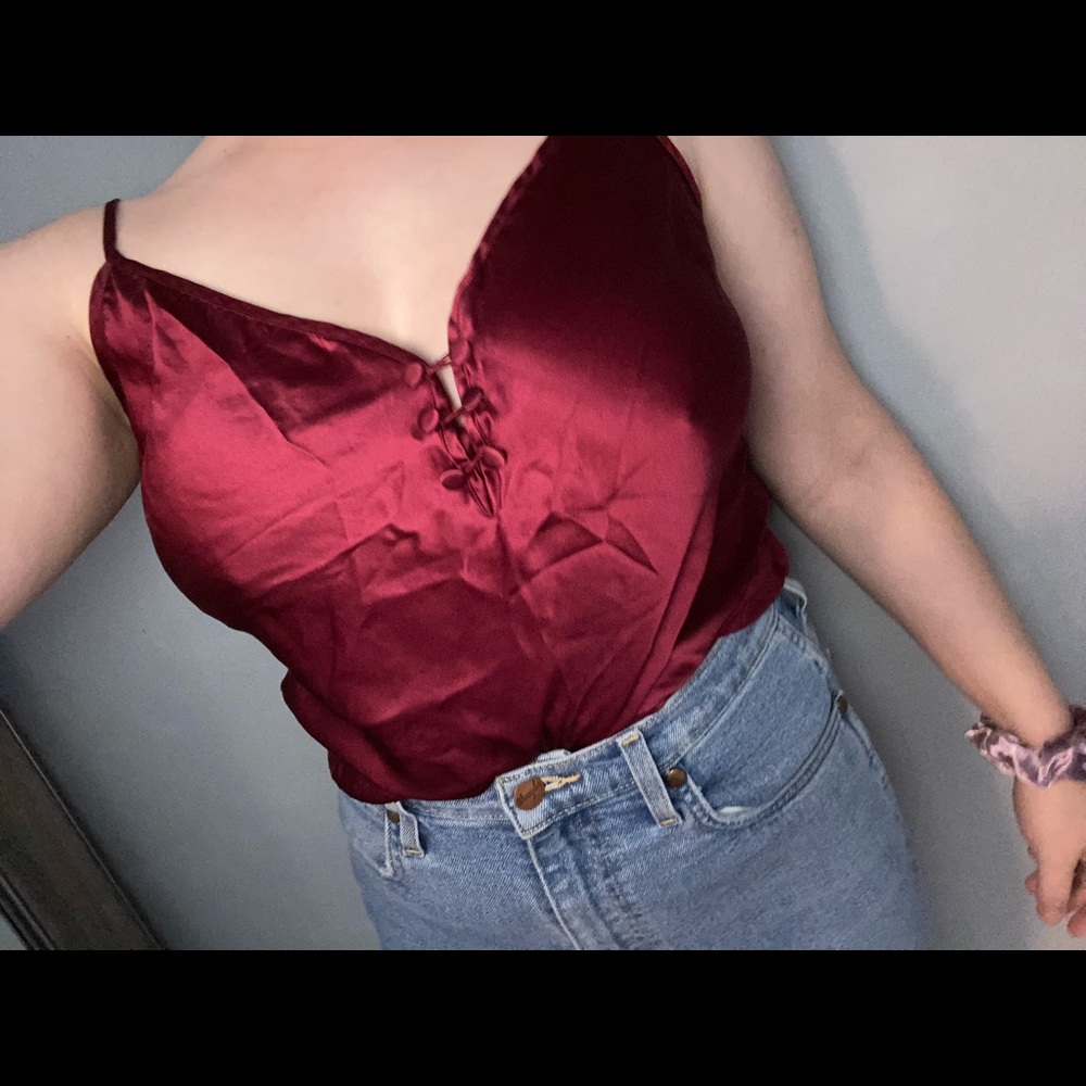 Silk tank and short set
